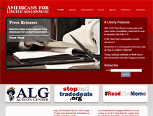 Tablet Screenshot of getliberty.org